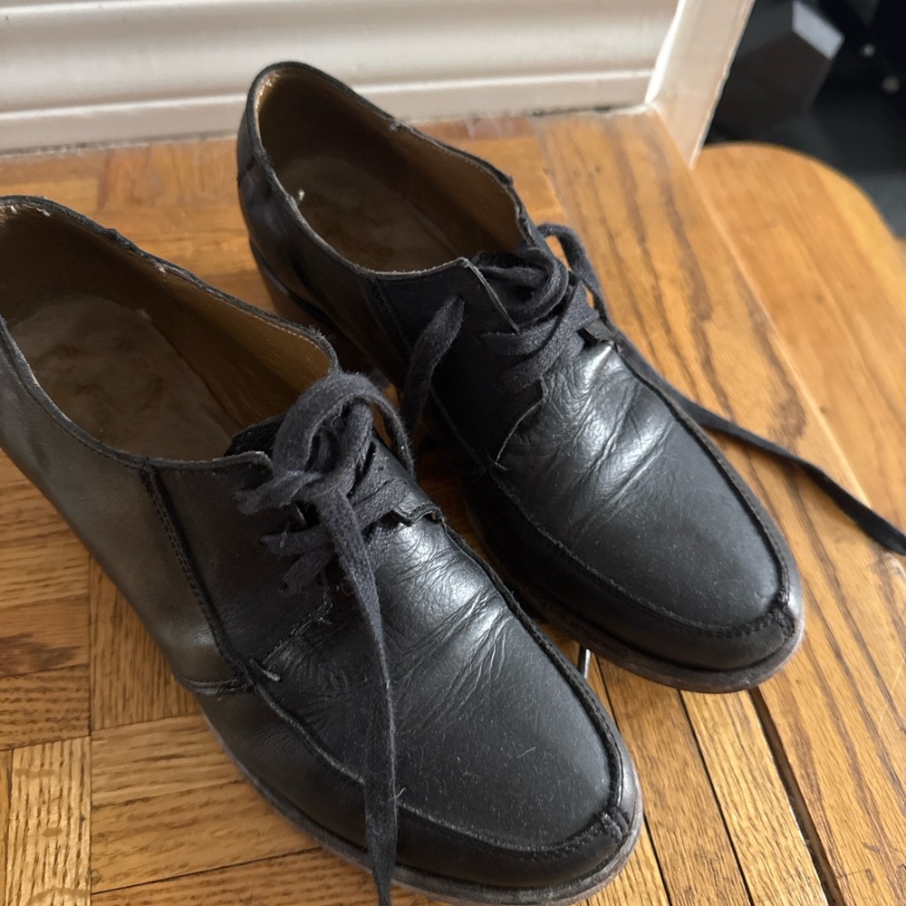 Classic Black Leather Women's Ankle Booties